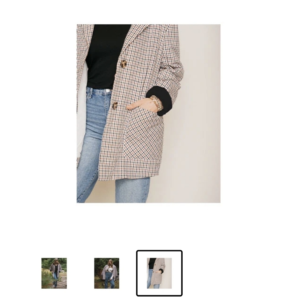 Jackson Rowe Plaid Jacket - Black and Red